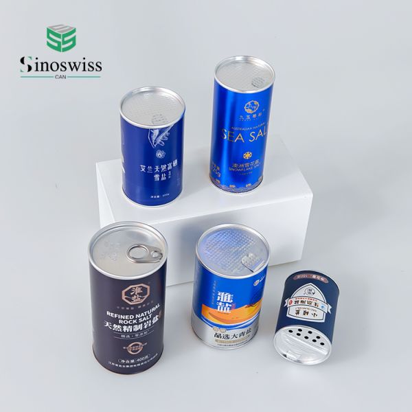 OEM Patent Designed Kraft Paper Tube Packaging Box For Seasoning And Salt