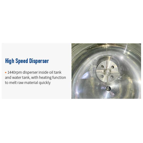 500L Paste Making Machine Vacuum Emulsifier Mixer For Mayonnaise