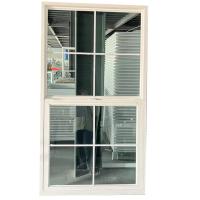 fenêtre à double vitrage unique en UPVC en PVC en vinyle unique suspendue
