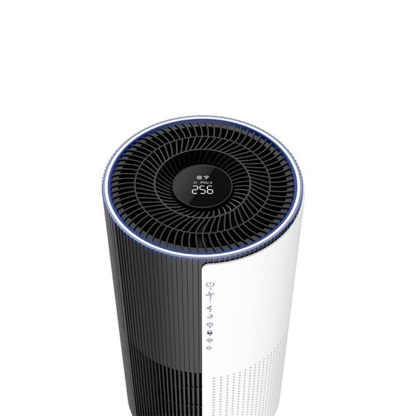 RoHS Portable Hepa Air Purifier 370m3/h Eliminate Smoke 360 Degree
