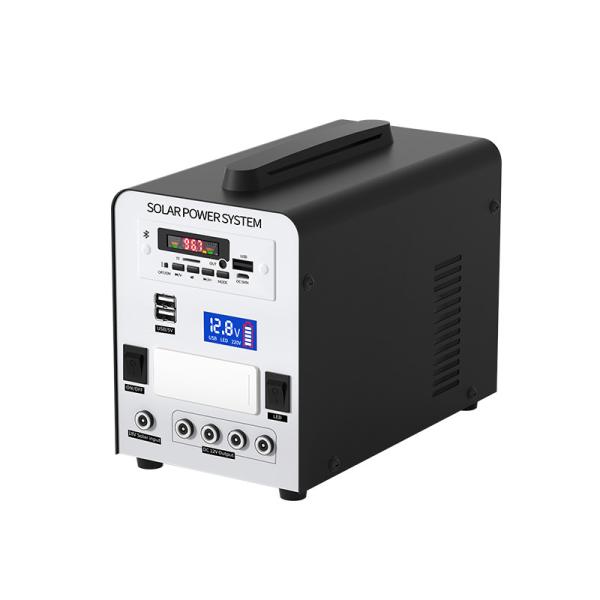 128WH Lifepo4 Solar Generator For Camping Outdoor Solar Panel Power Station