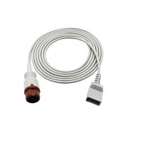 Compatible Medical Adapter Invasive Bp Cable 3m Compatibility With Mindray Tpu