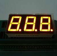 Anode commune d'affichage à LED De segment de la polarité 3digit 7 de CC/CA dimension externe de 37,6 x de 19mm
