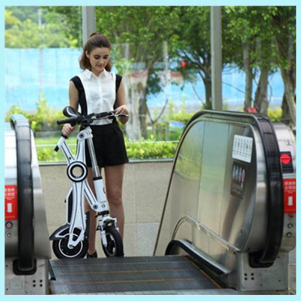 36v 250w Folding Travel Scooter 20km / H Electric Foldable Scooter