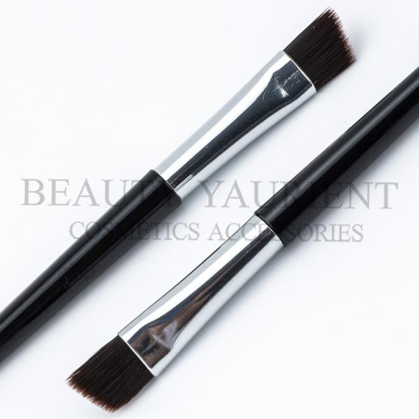 Nylon Hair  6cm Short Eyebrow Brush Angled Eye Brush Eco Friendly