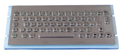 Teclado industrial do metal do formato compacto mini/teclado áspero IP65 do quiosque