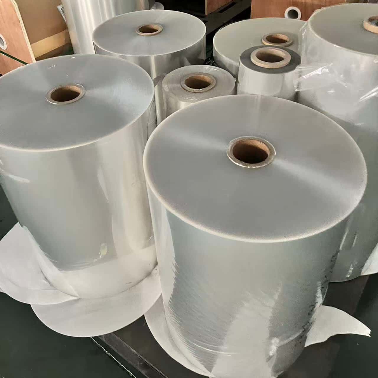 Clear PETG Shrink Film With Good Shrink Performance And Uniform Thickness Ideal For Various Bottle Packaging And Labeling Processes