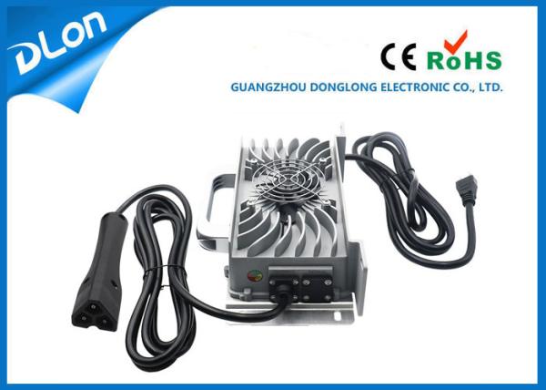 Dlon factory wholesale 110vac / 220vac ezgo golf cart charger 48v 15a waterproof charger with rxv plug