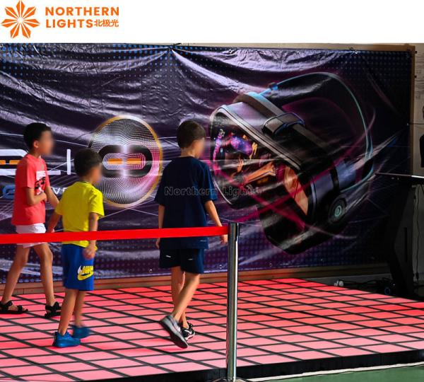 Interativo Activate Game Led Dance Floor 30x30cm Led Dance Floor Light Tiles