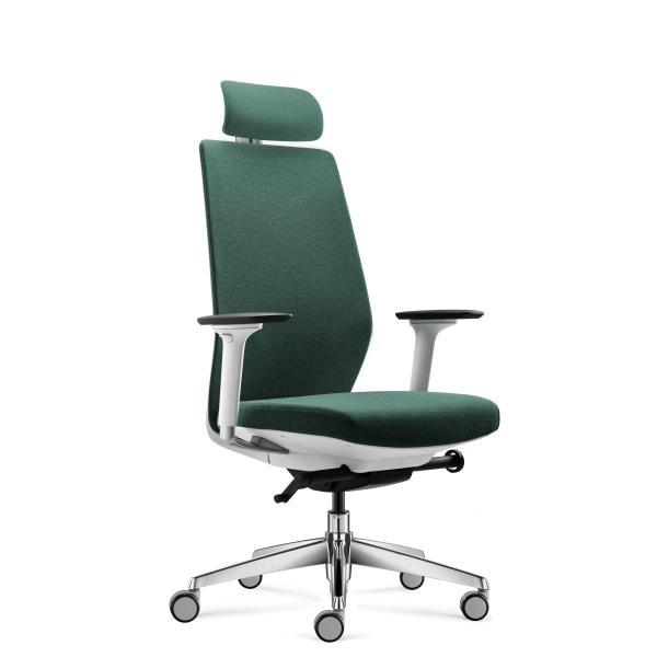 High Back Ergonomic Modern Adjustable Office Chair RAL Color Wear Resistant