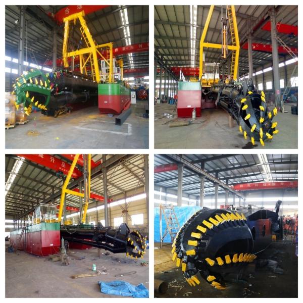 18inch Main Power 895kw Speed 1800r/Min Sand Suction Dredger for Beach Nourishment