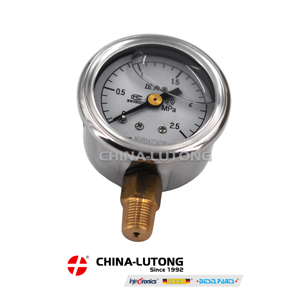 VE plunger travel tester with pressure gauge for diesel pump common rail diesel high pressure tester