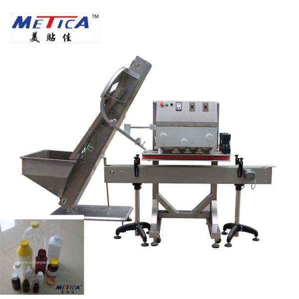 PLC Control Linear Type Capping Machine for Bottles with Height of 50-250mm