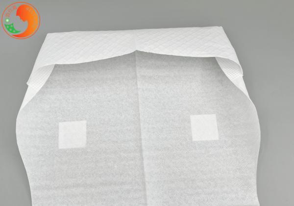 White Disposable Baby Bibs Biodegradable OEM ODM BPA Free Waterproof