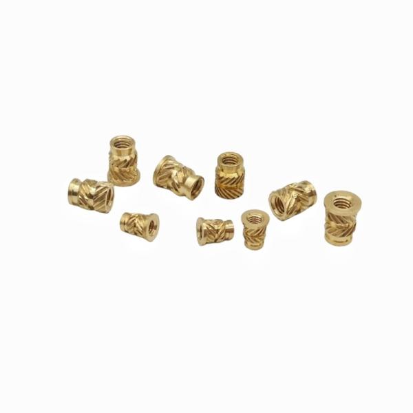 Crown Mark Processing Custom Through-Hole Crurled Copper Nut Double Twill Brass Nut (Обработка короновой марки) Медный орех с двойным скрещиванием