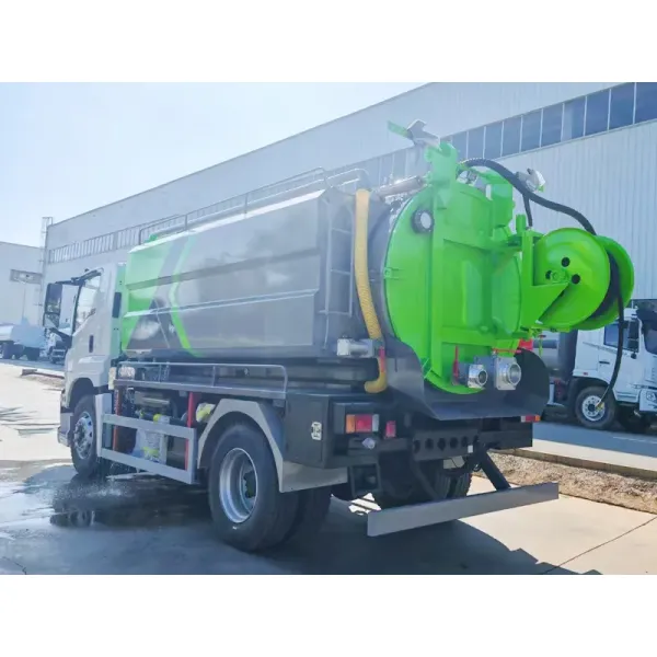 Isuzu 10000 Liters Sewage Vacuum Trucks