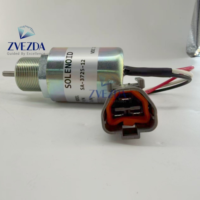 Stop Solenoid Valve SA-3725-12 12V For 1103 1104 1106 Engine