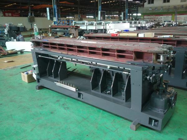 9 Spindles Straight Line Glass Edging Machine , Processing Speed 0.5-6.0m/min
