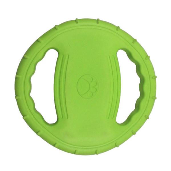 Самая лучшая тренировка Frisbee щенка забавляется агрессивное Chewers