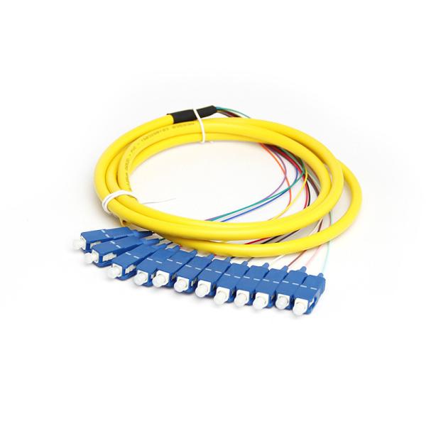 O APC UPC empacotou o cabo de fibra ótica do núcleo da trança 12 da fibra ótica