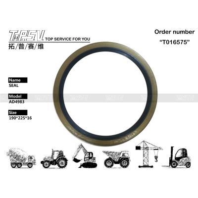 4411143 High Durability ZX120 Excavator Swing Seal AD4983 Hydraulic Seal Kit Hydraulic Motor Drive System
