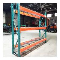 Étagère de palettes à goutte à goutte galvanisée orange, étagère modulaire à goutte à goutte