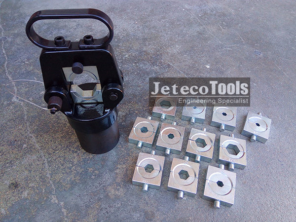 FYQ-400 hydraulic crimping tool head hydraulic hand pump operated hydraulic crimping pliers