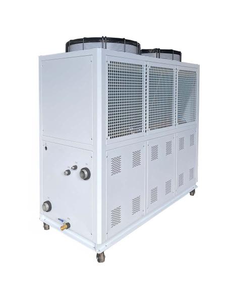 Energy Efficient Air Cooled Industrial Chiller Units 25HP For Food / Beverage