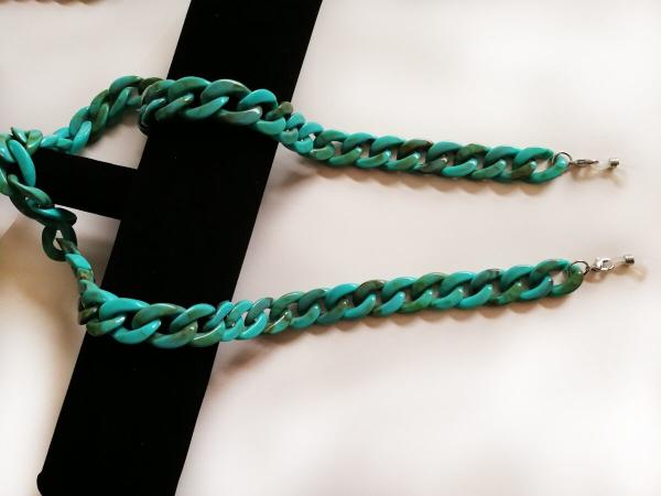 Acrylic glasses chains for eyeglasses sunglasses chain for reading glasses holder