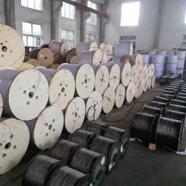9x19S 16mm General Elevator Rope Diameter 8-22mm Non-Alloy 1570MPa/1770MPa Galvanized Steel Wire Ropes for Elevators