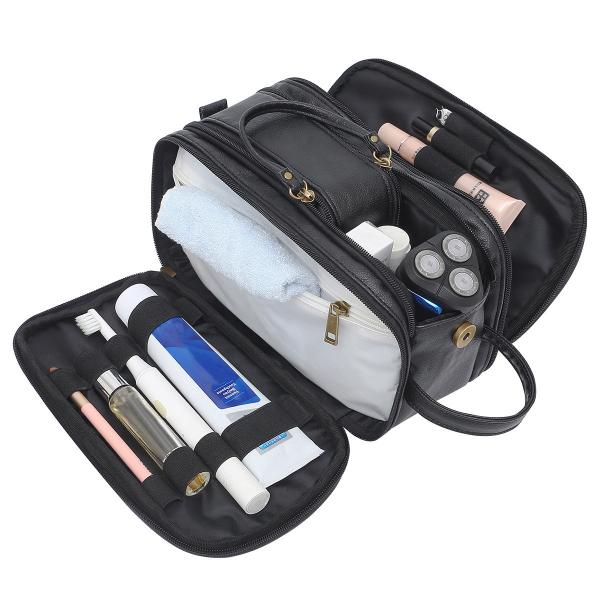 Ventes chaudes Hommes kits de toilettes étanches sac fermeture à glissière de voyage
