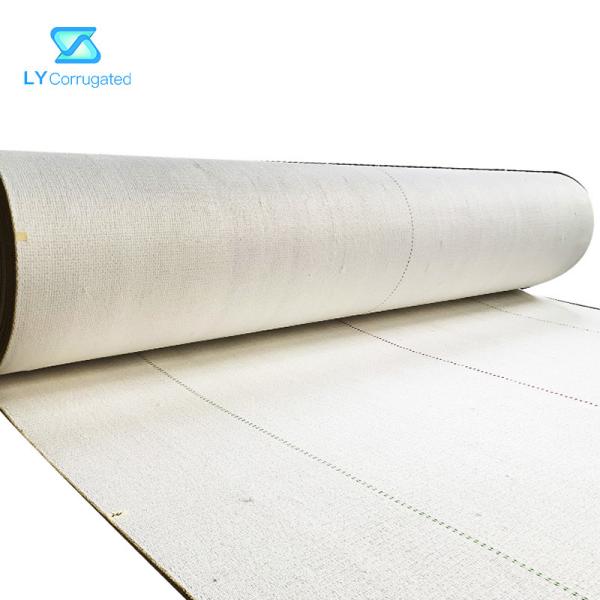 Double Face Aramid Cotton Conveyor Belt System Anti Collision Edge 8.8mm Thick