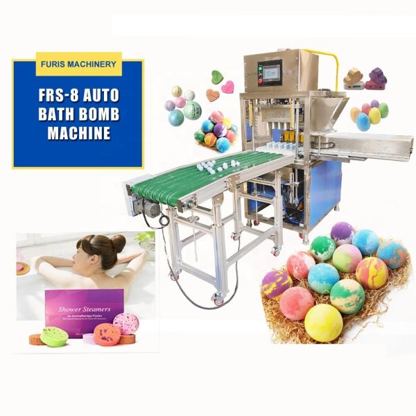 Automatic Hydraulic press Bath Bomb Balls making Machine 45TON shape and size make as customer design