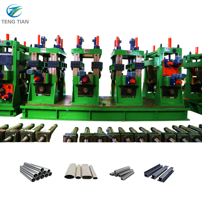 Energy Efficient High Frequency Welded Pipe Production Line Carbon Steel Tube Mill