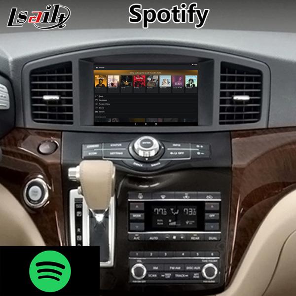 Навигационный видеоинтерфейс Lsailt Android для Nissan Quest E52 с Youtube NetFlix Yandex Carplay