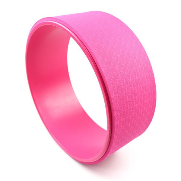 Pilates PVC TPE yoga wheel 2kg 15 inch 40cm Circle Fitness  Back Training