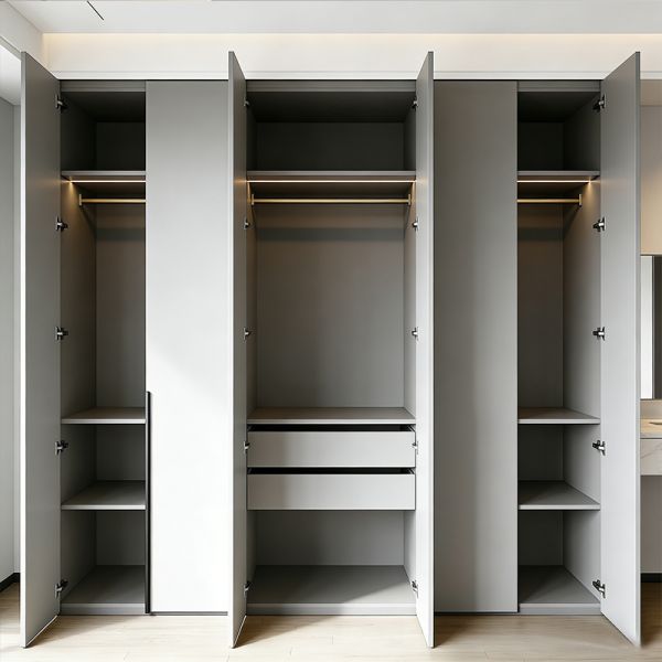 Custom Wooden 5 Star Hotel Wooden Wardrobe Hotel Hotel Guest Room Wardrobe