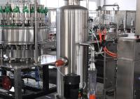 Ligne en verre sanitaire contre-pression du remplissage de bouteilles 12000BPH