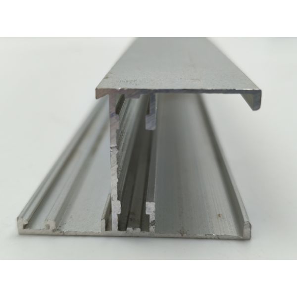 Aluminum extruded glass partition sliding profile ultra-thin glass door profile aluminum profile