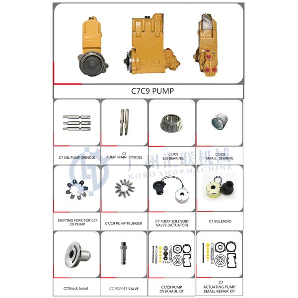 336D 336E Excavator C9 C9.3 Engine Fuel Injector Injection Pump 319-0677 511-7975 3190677 5117975