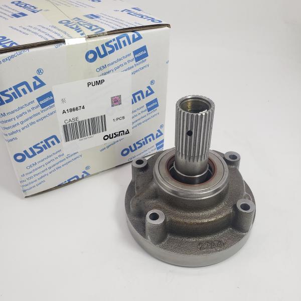 OUSIMA Nueva bomba de carga de transmisión de excavadora A186674 para el caso 550E 550G 550H 580SK 590 650G 650H 750H