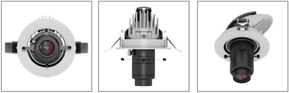 LED Logotipo Gobo Proyector Luz UV ND Zoomable Extensión IP65 Ra97+ Centro de Exposiciones de contorno