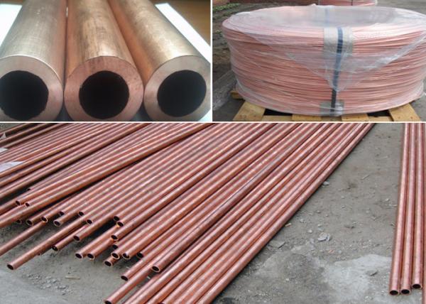 Tubo da tubulação do cobre de C10100 C11000, tubo de cobre 15mm da categoria médica