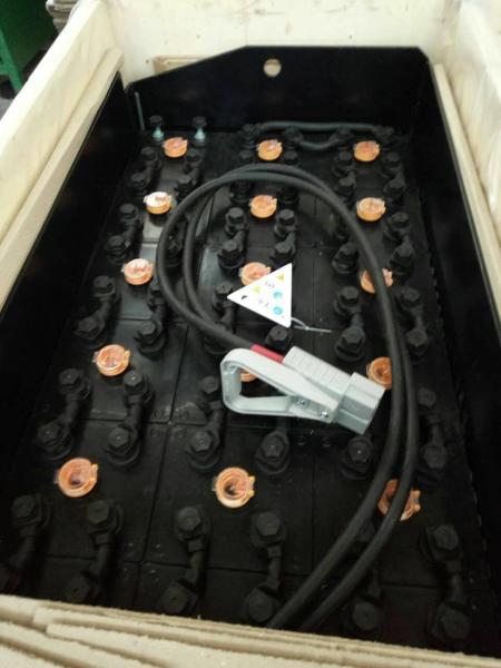EC320 600V 320A Forklift Battery Parts , Male / Female Forklift Battery Plug Acid Proof