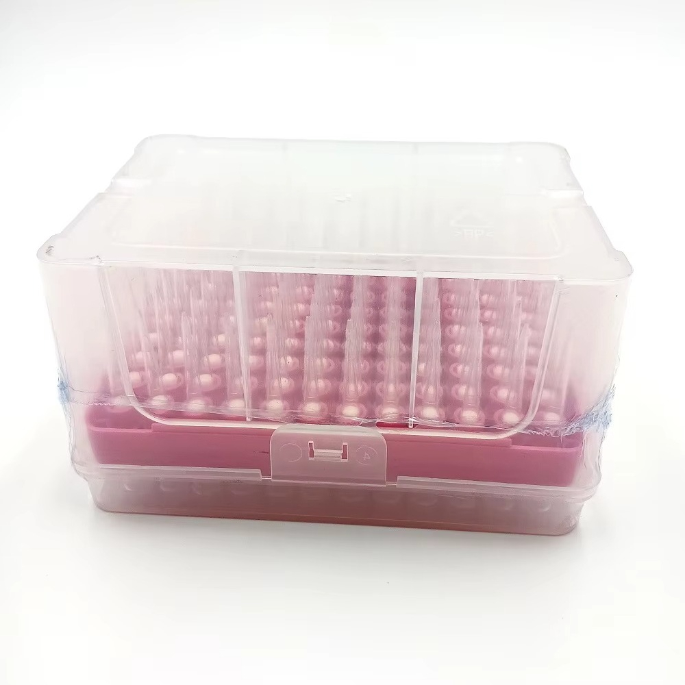 Disposable Lab Consumables DNase RNase Free 50ul Filter Pipette Tips
