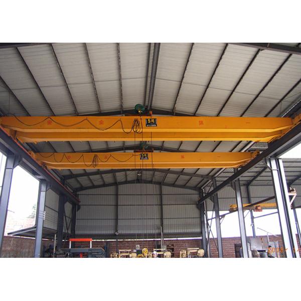 Workshop Electric Hoist Overhead Bridge Crane Double Girder LH Model