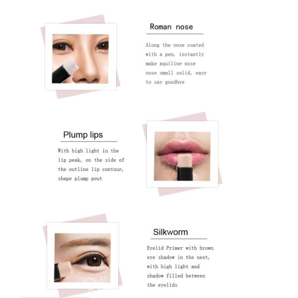 OEM Private Label Makeup Concealer Highlight Stick Waterproof