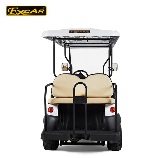белизна автомобиля EXCAR A1S6+2 гольфа использующего энергию корабля батареи лития 48V электрическая
