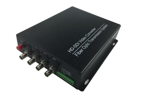 HD SDI to Fiber Converter 4 Channel for CCTV System Optical audio receiver