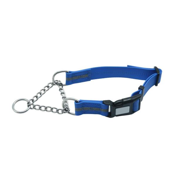 Stainless Steel Chain Waterproof Martingale Dog Collar For Large Medium Dogs